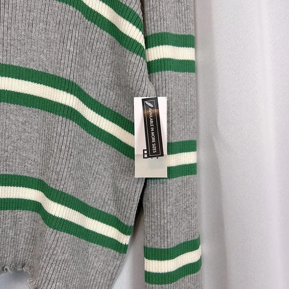 BP Ribbed‎ Striped Long Sleeve Crewneck Sweater Size XL NWT - Picture 6 of 6